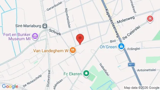 Apartments for rent i Antwerp Ekeren - kort over placeringen