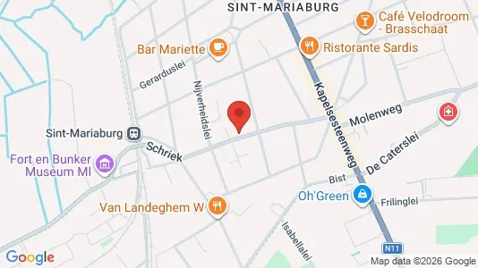 Apartments for rent i Antwerp Ekeren - kort over placeringen