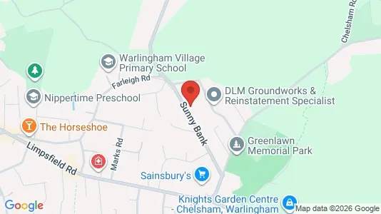 Apartments for rent i Warlingham - Surrey - kort over placeringen