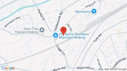 Apartments for rent i Woking - Surrey - kort over placeringen