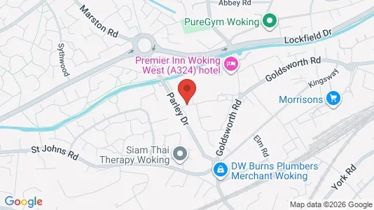Apartments for rent i Woking - Surrey - kort over placeringen