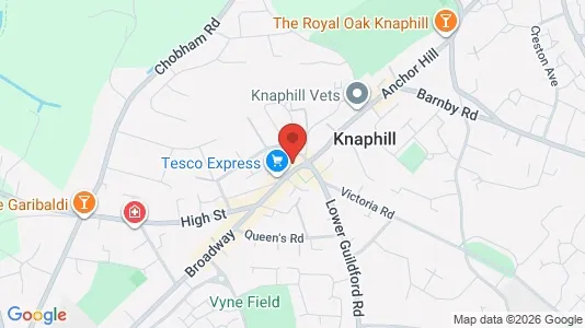 Apartments for rent i Woking - Surrey - kort over placeringen