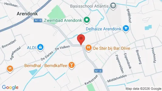 Apartments for rent i Arendonk - kort over placeringen