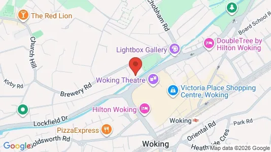 Apartments for rent i Woking - Surrey - kort over placeringen