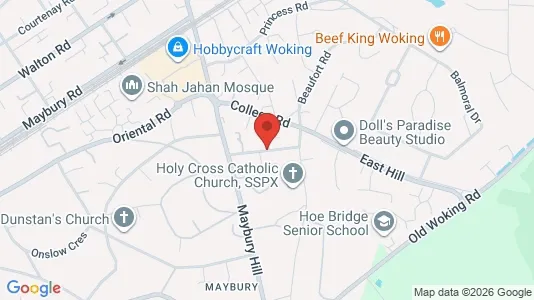 Apartments for rent i Woking - Surrey - kort over placeringen