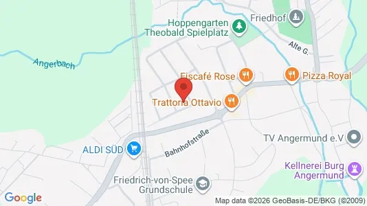 Apartments for rent i Dusseldorf - kort over placeringen