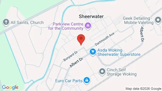 Apartments for rent i Woking - Surrey - kort over placeringen