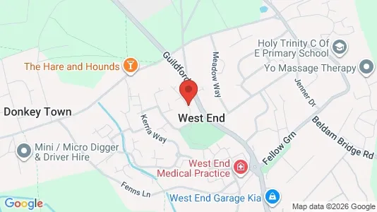 Apartments for rent i Woking - Surrey - kort over placeringen