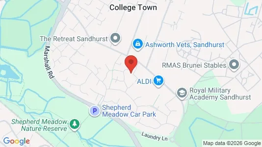 Apartments for rent i Sandhurst - Berkshire - kort over placeringen