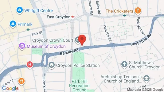 Apartments for rent i Croydon - Surrey - kort over placeringen