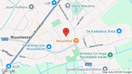 Apartments for rent i Wuustwezel - kort over placeringen