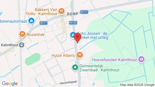 Apartments for rent i Kalmthout - kort over placeringen
