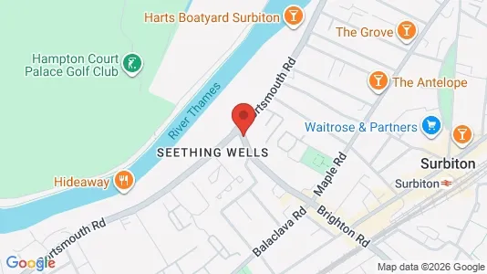 Apartments for rent i Surbiton - Surrey - kort over placeringen