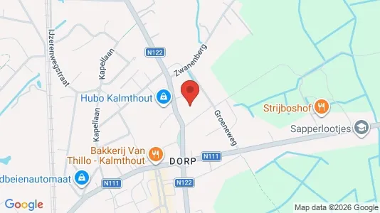 Apartments for rent i Kalmthout - kort over placeringen