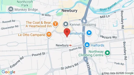 Houses for rent i Newbury - Berkshire - kort over placeringen