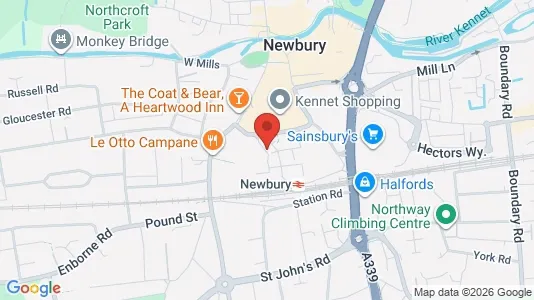 Apartments for rent i Newbury - Berkshire - kort over placeringen