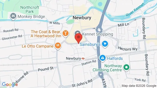 Apartments for rent i Newbury - Berkshire - kort over placeringen