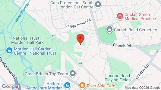 Apartments for rent i Mitcham - Surrey - kort over placeringen