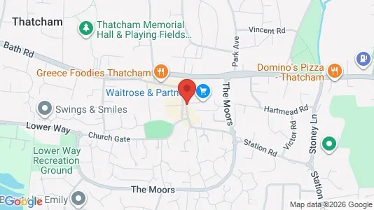 Apartments for rent i Thatcham - Berkshire - kort over placeringen
