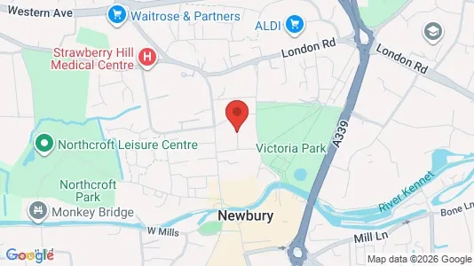 Apartments for rent i Newbury - Berkshire - kort over placeringen