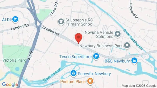 Apartments for rent i Newbury - Berkshire - kort over placeringen
