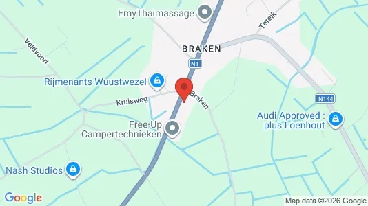 Apartments for rent i Wuustwezel - kort over placeringen