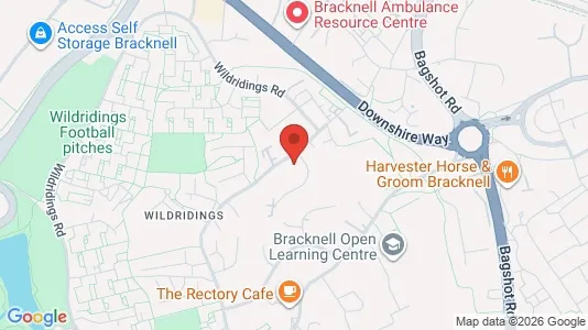 Apartments for rent i Bracknell - Berkshire - kort over placeringen