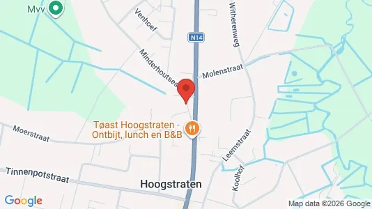 Apartments for rent i Hoogstraten - kort over placeringen