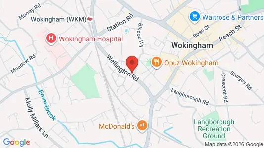 Apartments for rent i Wokingham - Berkshire - kort over placeringen