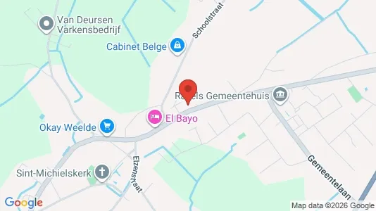 Apartments for rent i Ravels - kort over placeringen
