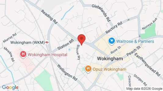 Apartments for rent i Wokingham - Berkshire - kort over placeringen