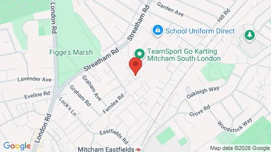 Apartments for rent i Mitcham - Surrey - kort over placeringen