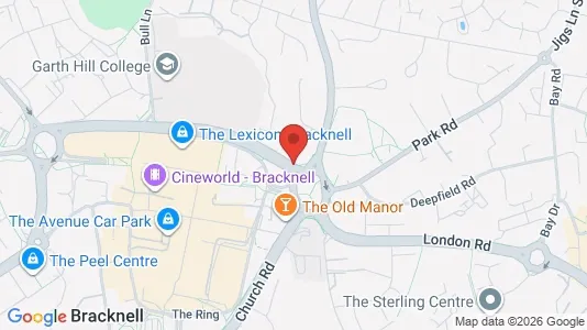 Apartments for rent i Bracknell - Berkshire - kort over placeringen