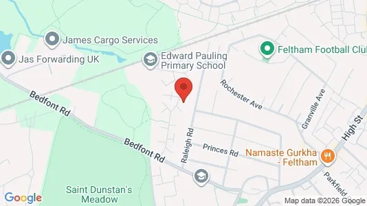 Apartments for rent i Feltham - Middlesex - kort over placeringen