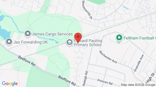 Apartments for rent i Feltham - Middlesex - kort over placeringen