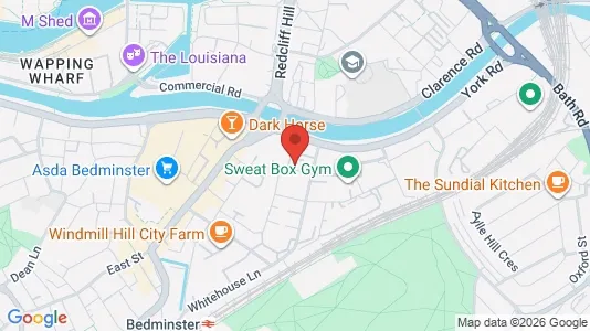 Apartments for rent i Bristol - Avon - kort over placeringen