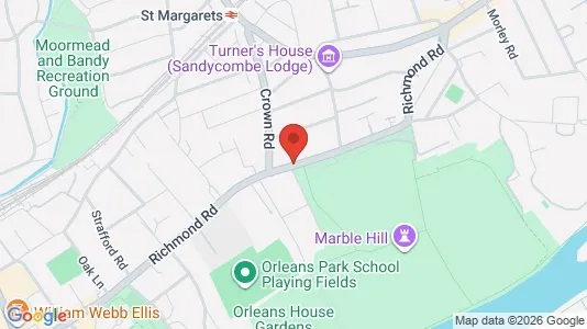 Apartments for rent i Twickenham - Middlesex - kort over placeringen