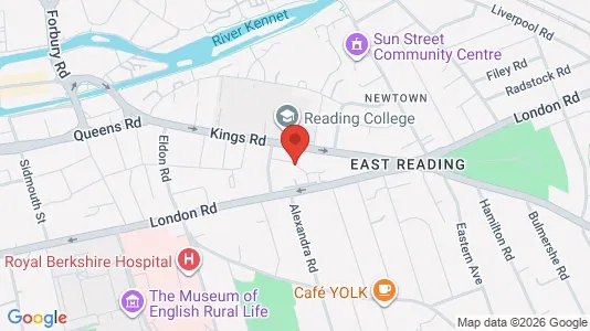 Apartments for rent i Reading - Berkshire - kort over placeringen