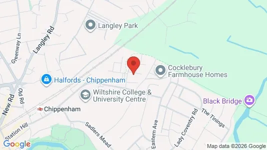 Apartments for rent i Chippenham - Wiltshire - kort over placeringen