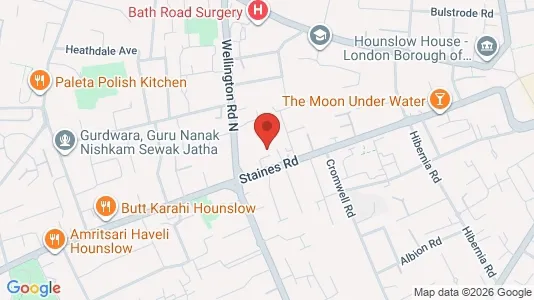 Apartments for rent i Hounslow - Middlesex - kort over placeringen