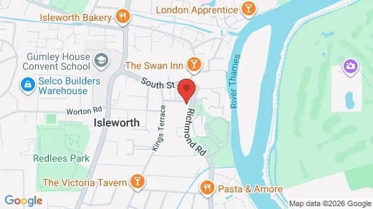 Apartments for rent i Isleworth - Middlesex - kort over placeringen