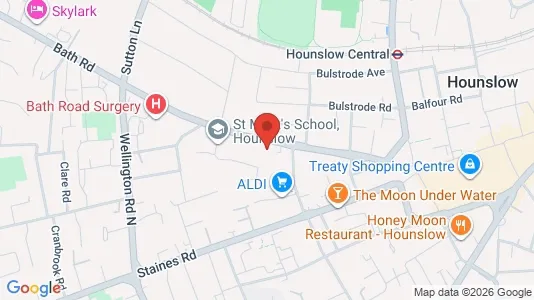 Apartments for rent i Hounslow - Middlesex - kort over placeringen