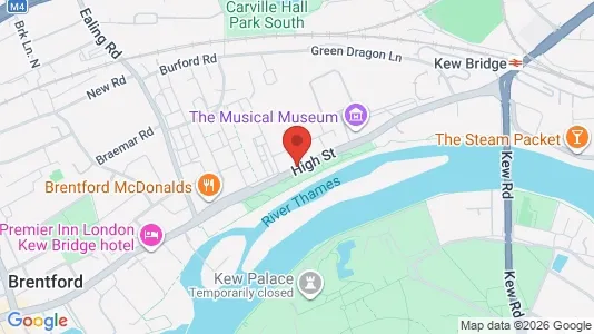 Apartments for rent i Brentford - Middlesex - kort over placeringen
