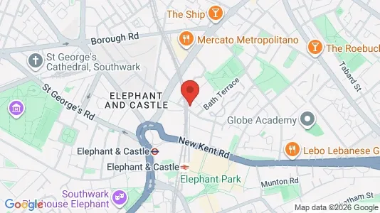 Apartments for rent i London SE1 - kort over placeringen