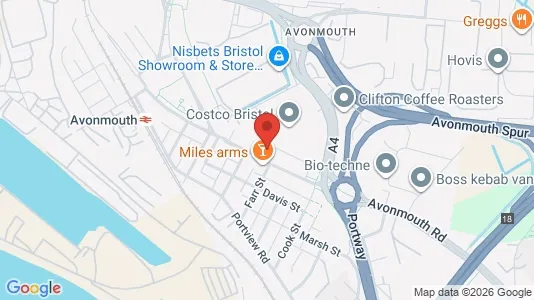Apartments for rent i Bristol - Avon - kort over placeringen
