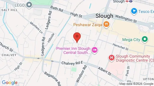 Apartments for rent i Slough - Berkshire - kort over placeringen