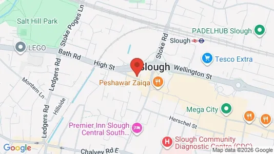 Apartments for rent i Slough - Berkshire - kort over placeringen