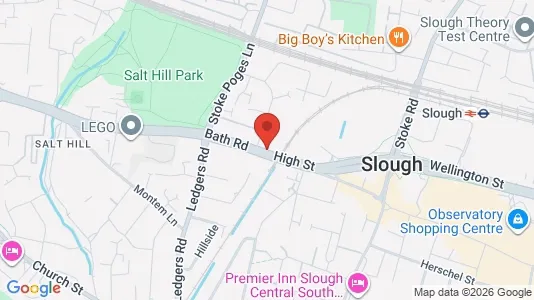 Apartments for rent i Slough - Berkshire - kort over placeringen
