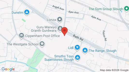 Apartments for rent i Slough - Berkshire - kort over placeringen