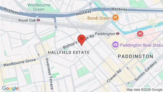 Apartments for rent i London W2 - kort over placeringen